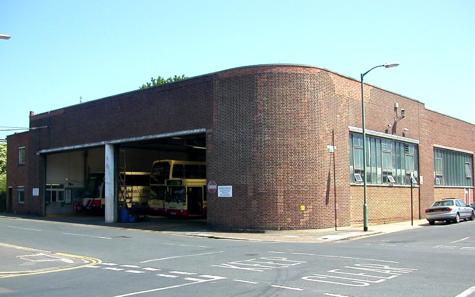 Conway Street Bus Garage, Conway Street, Hove (June 2007) (2)