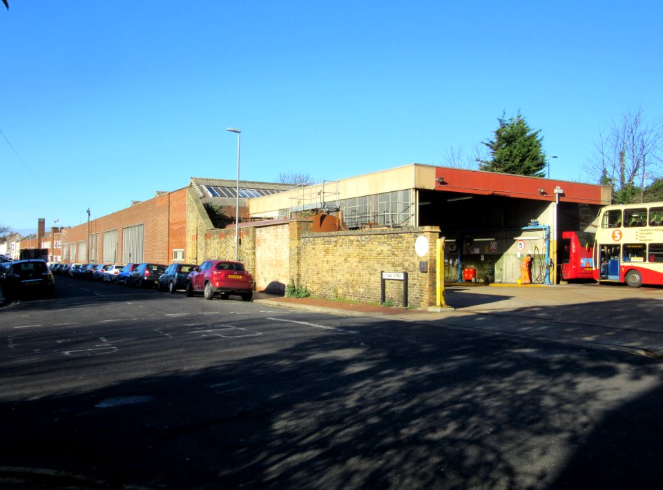 Conway Street Bus Garage, Conway Street, Hove (November 2015) (2)