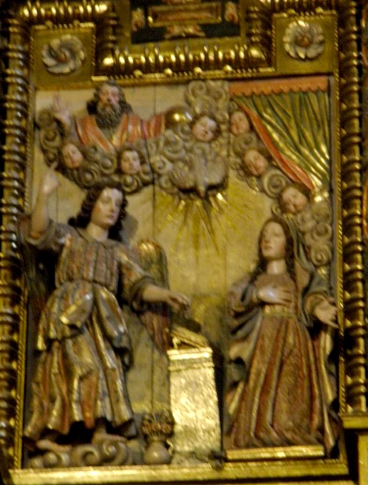 Deba - Iglesia de Santa Maria, retablo mayor 5