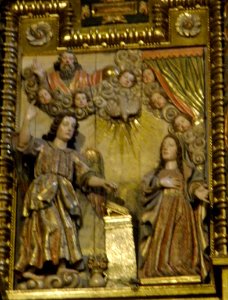 Deba - Iglesia de Santa Maria, retablo mayor 5