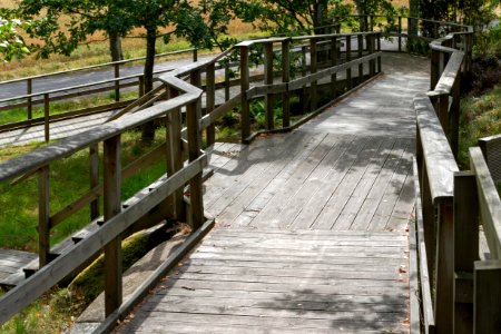 Deck, ramp and seating area at the Cobbler's Cliff 5