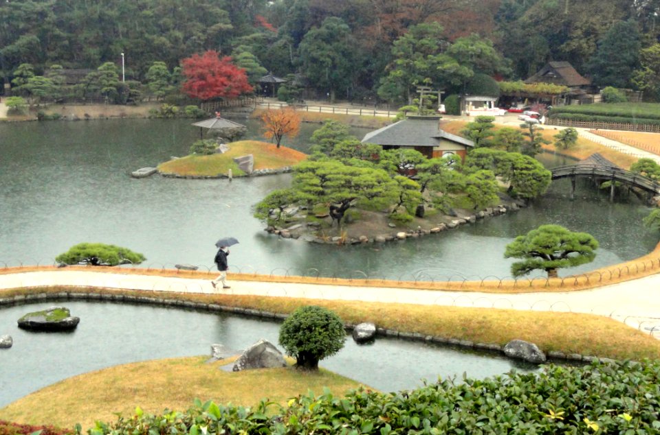 December view - Korakuen (Okayama) - DSC01696