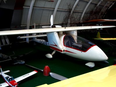 D-EAFB (aircraft) Fischer Brause 35 seen at the Internationals Luftfahrtmuseum Manfred Pflum at Schwenningen pic
