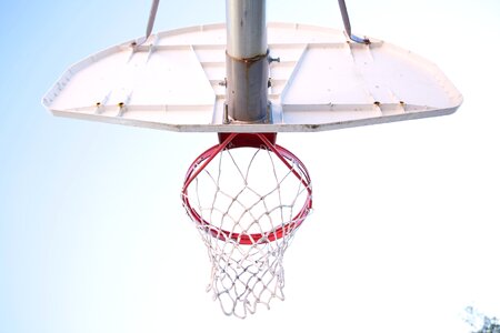 Basket ball court basket ball net sports photo