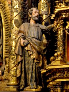 Deba - Iglesia de Santa Maria, retablo mayor 8