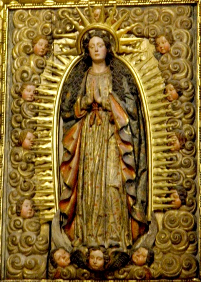 Deba - Iglesia de Santa Maria, retablo mayor 4