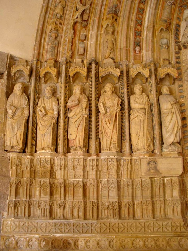 Deba - Iglesia de Santa Maria, portada 02