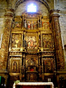 Deba - Iglesia de Santa Maria, retablo mayor 1