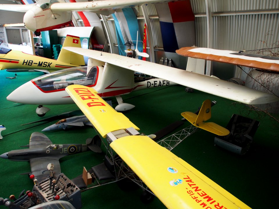 D-EAFB (aircraft) Fischer Brause 35 seen at the Internationals Luftfahrtmuseum Manfred Pflum at Schwenningen pic8