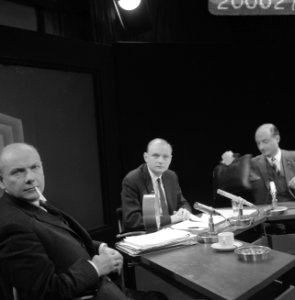 Debat drs. Den Uyl en drs. Schmelzer voor AVRO-TV, Bestanddeelnr 920-0027