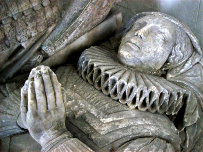 Deane monument, detail, Lewknor