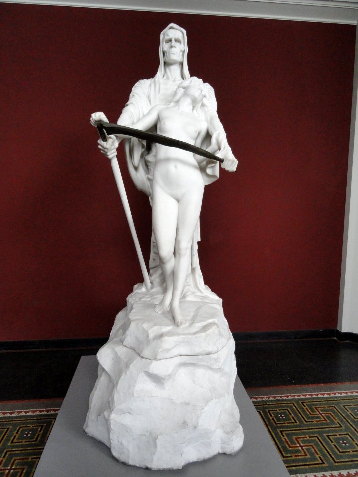 Death and the Maiden by Elna Borch, 1905 - Ny Carlsberg Glyptotek - Copenhagen - DSC09501
