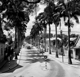 De Zwartenhovenbrugstraat in Paramaribo, Bestanddeelnr 252-4933