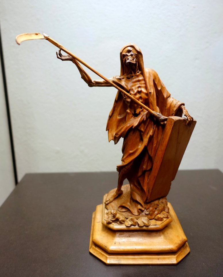 Death as the Grim Reaper, Southern Germany, 1750-1800, wood - Museum Schnütgen - Cologne, Germany - DSC09935