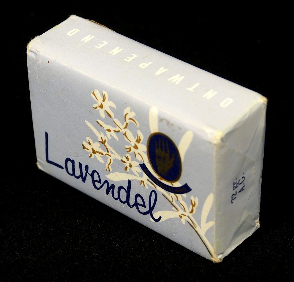 De Vergulde Hand, lavendel zeep, foto2