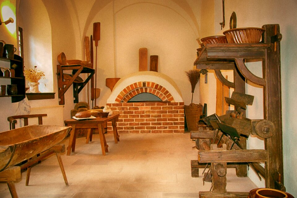 Wood kitchen appliances museum