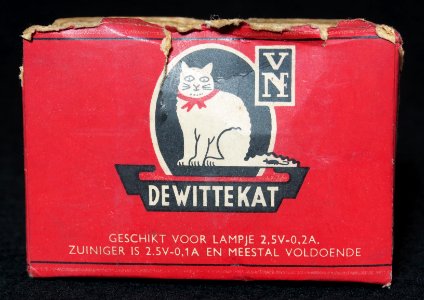 De Witte Kat, leeg doosje, foto 5