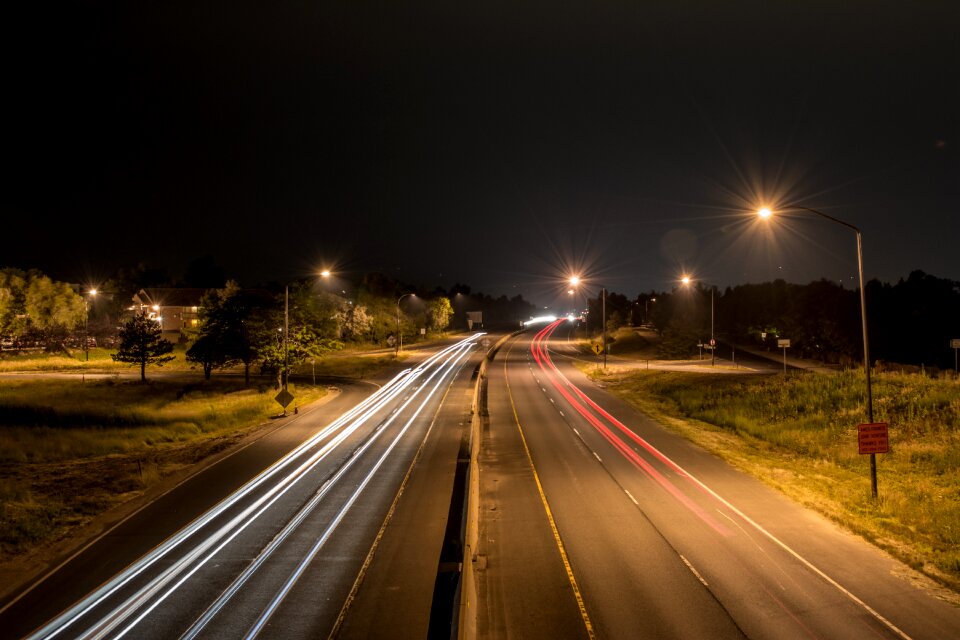 Highways roadways cars