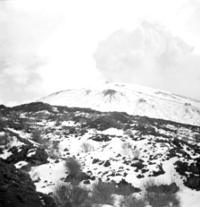 De Vesuvius in de sneeuw, Bestanddeelnr 191-1377
