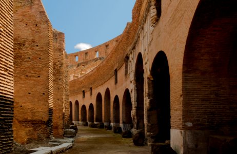 Deambulatoire Colosseum Rome Italy photo