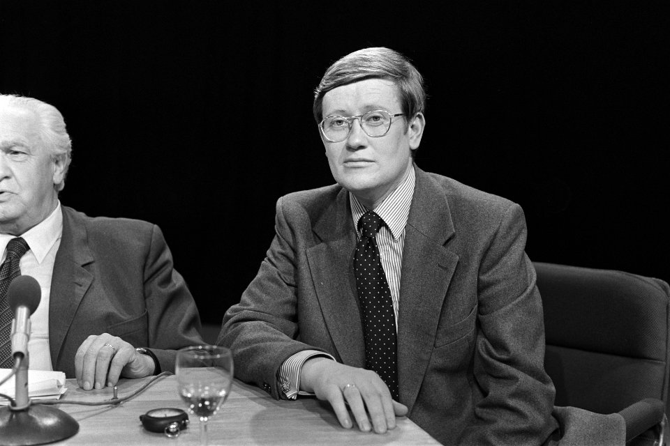 Debat Den Uyl en Wiegel op televisie, Bestanddeelnr 929-1832