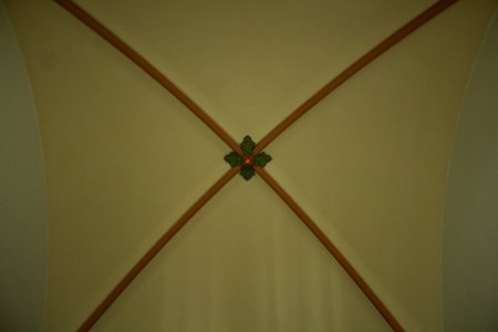 Deckenverzierung über Treppe, Bischöfliches Ordinariat, Görlitz
