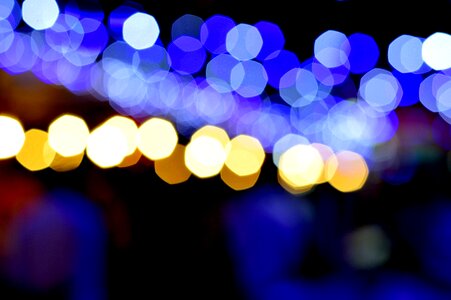 City lights illuminated lights