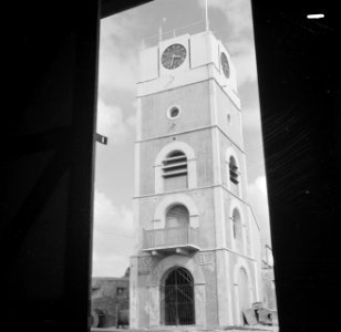 De Willem III-toren van het fort in Oranjestad op Aruba, Bestanddeelnr 252-7885