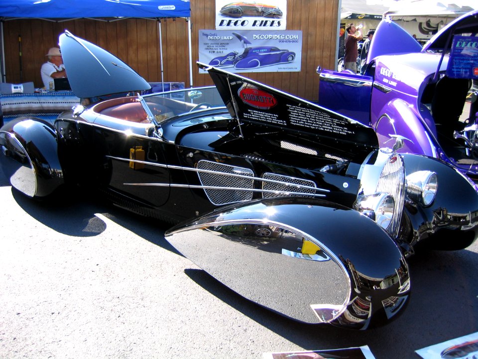 Deco Rides Bugnotti at 2008 Sturgis Motorcycle Rally in Sturgis, South Dakota