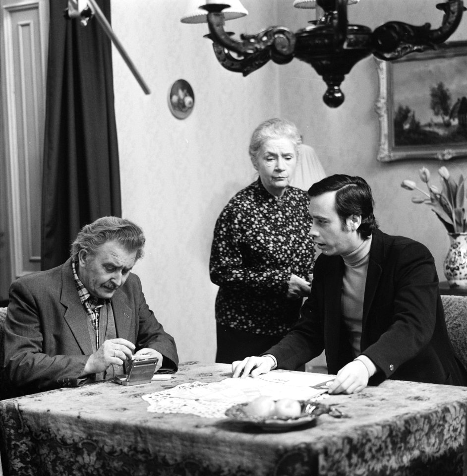 De Wolveman, tv-produktie, Piet Hendriks , Mary Smitshuysen, John Smit, Bestanddeelnr 927-0729