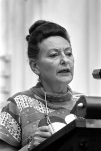 Debat over prijsstop in Tweede Kamer , Gerda Brautigam kop, Bestanddeelnr 926-0482