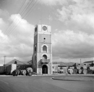 De Willem III-toren van het fort in Oranjestad op Aruba, Bestanddeelnr 252-7886