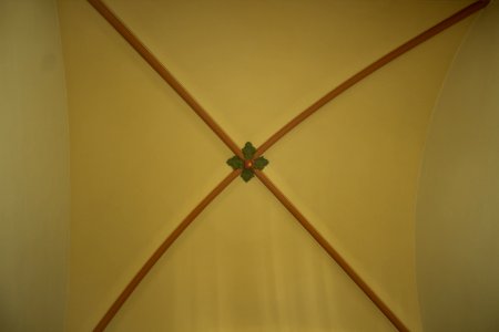 Deckenverzierung über Treppe, Bischöfliches Ordinariat, Görlitz 2