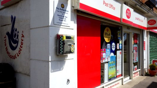 Defibrillator, Post Office, Windmill Drive, Bexhill