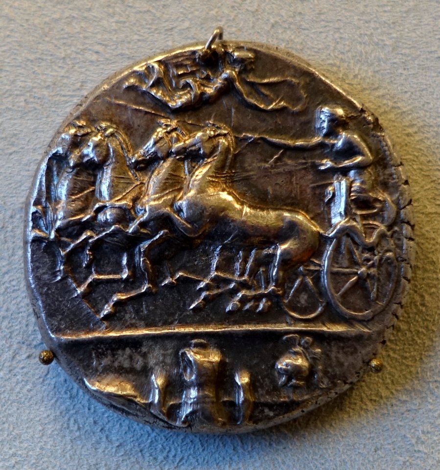 Dekadrachme, Syracus, c. 400-370 BC - Bode-Museum - DSC02577