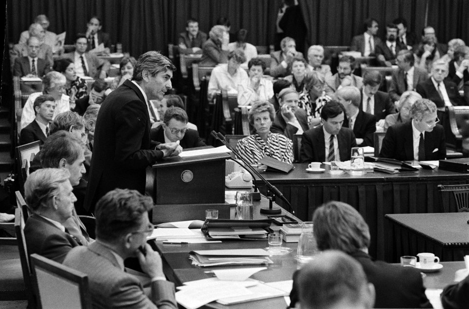 Debat regeringsverklaring Lubbers tijdens de regeringsverklaring, Bestanddeelnr 933-7194