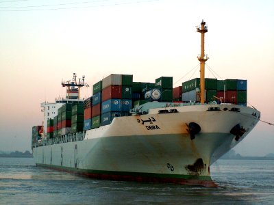 Deira IMO 9149768, at Port of Antwerp, Belgium 11-Oct-2005