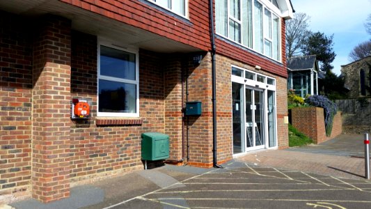 Defibrillator, St. Mark's Church, Bexhill-on-Sea