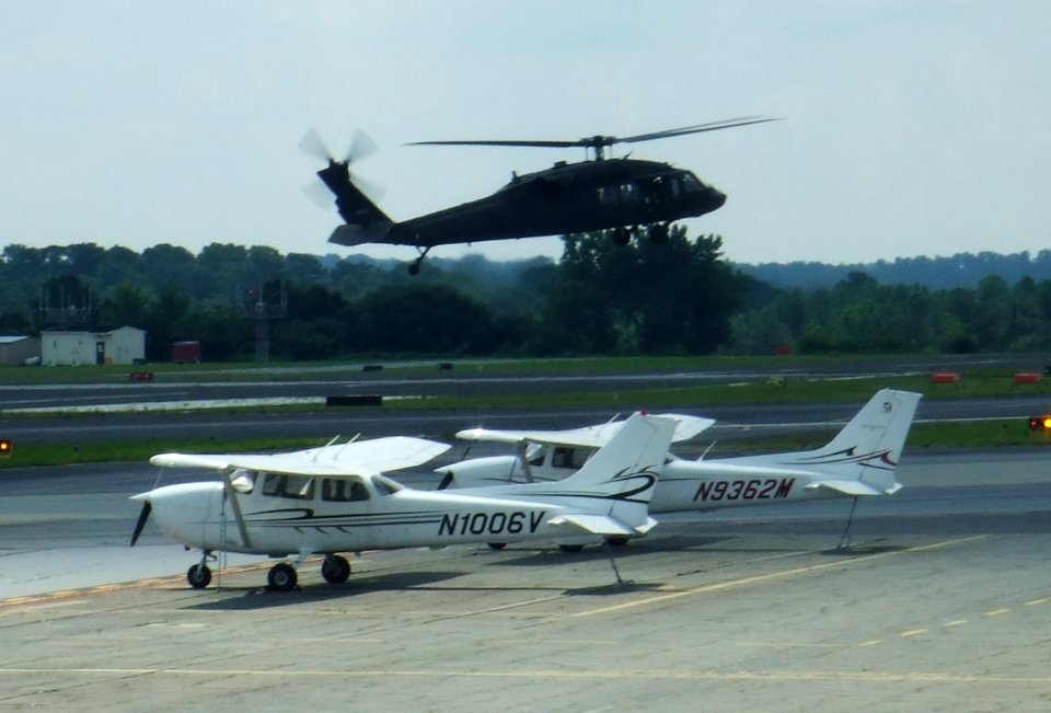 DeKalb-Peachtree Airport Helicopter Landing