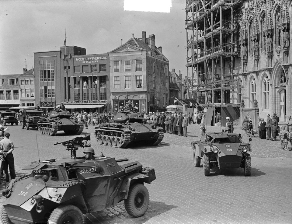 Defile van de KMA in Middelburg, Bestanddeelnr 904-6455