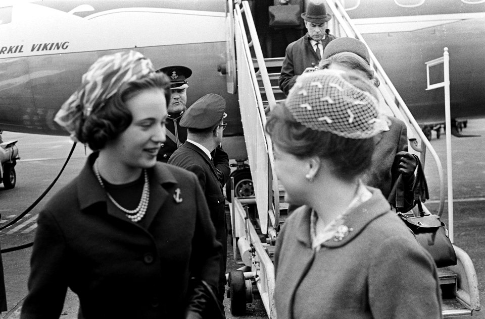 Deense Prinses Benedikte in Nederland, Prinses Benedikte en Prinses Margriet, Bestanddeelnr 917-6168