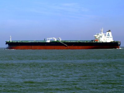 Deep Blue p4 9299903 leaving Port of Rotterdam, Holland 08-Apr-2007