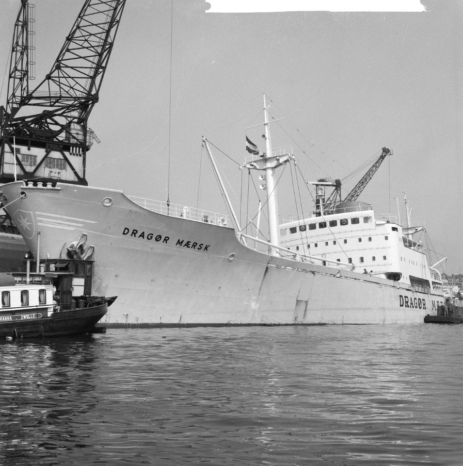 Deense bananenboot Vragoer Mausk in aanvaring met Italiaanse tanker Markgure, Bestanddeelnr 913-8072