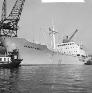 Deense bananenboot Vragoer Mausk in aanvaring met Italiaanse tanker Markgure, Bestanddeelnr 913-8072