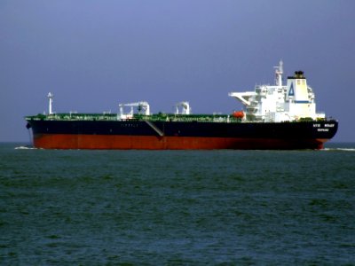 Deep Blue p6 9299903 leaving Port of Rotterdam, Holland 08-Apr-2007