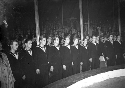 Deense Marine bij Circus Mikkenie, Bestanddeelnr 903-0387