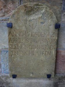 Dedinghausen - St. Johannes Baptist - Grabstein