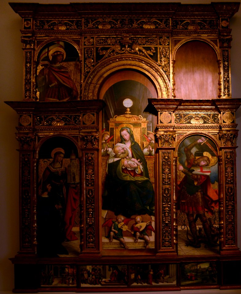 Defendente Ferrari Polittico Madonna Galleria Sabauda 22072015 1