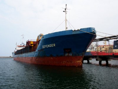 Defender, IMO 7915125, Greena, Denmark