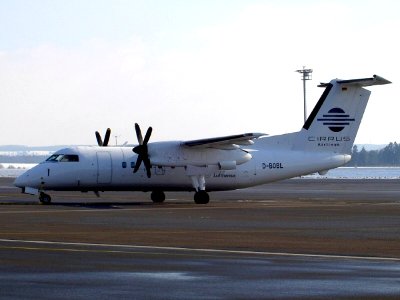 DeHavilland Canada DHC-8-100 Cirrus Airlines D-BOBL Saarbruecken (SCN - EDDR), 29 January 2005